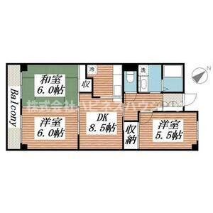 山口ビルの間取り