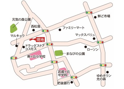 【地図】 | サンパーク合志中央レジデンス