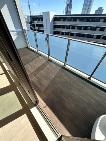 大阪ベイレジデンスのバルコニー