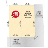 高槻市松原町　売土地の画像