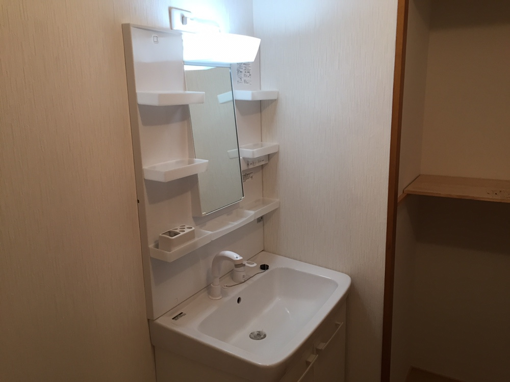 アムールＭの洗面所