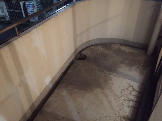 アムールＭのバルコニー