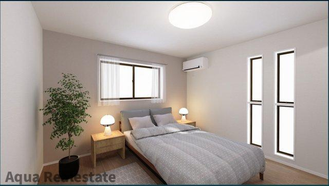 リーブルガーデン観音寺市植田町第三の寝室|落ち着いて過ごせるお部屋なので、寝室にいかがでしょうか