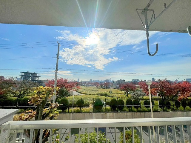 淡路コーポ1号棟の展望