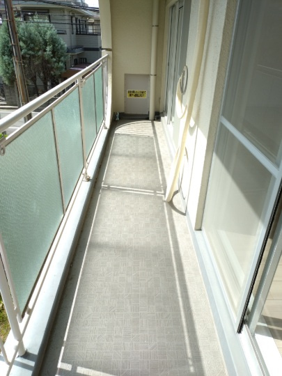 日商岩井芦屋マンションのバルコニー