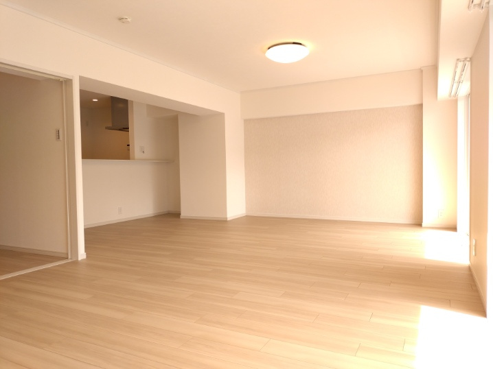日商岩井芦屋マンションの居間・リビング