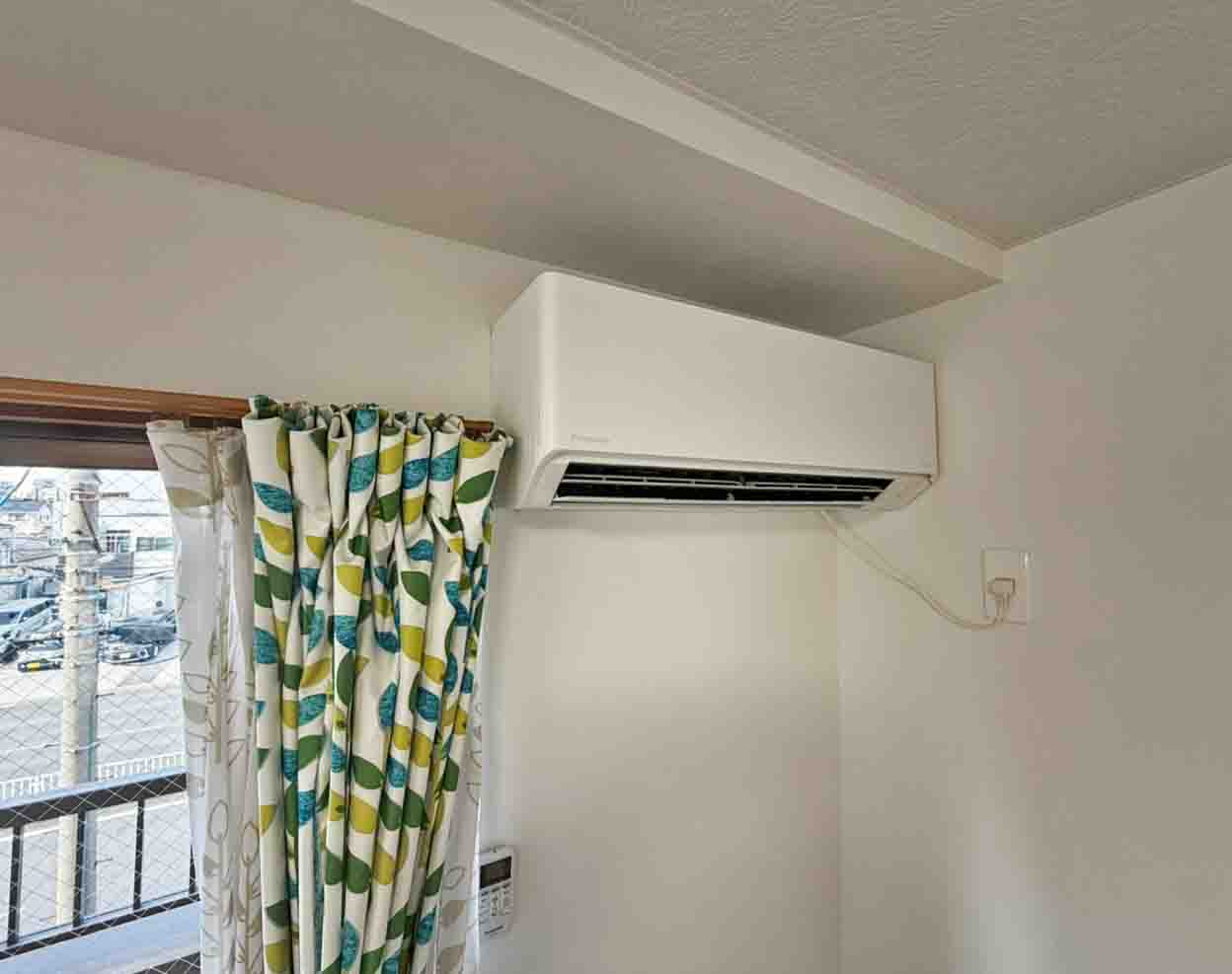 メゾンアンジュレⅠの設備|エアコンです