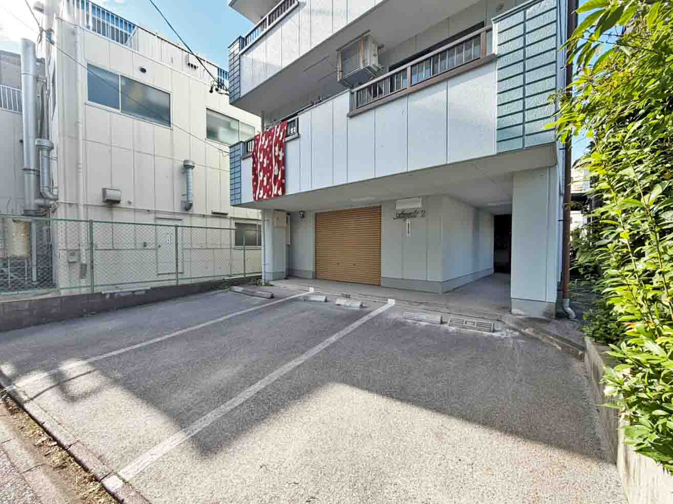 メゾンアンジュレⅠの駐車場|駐車場完備です