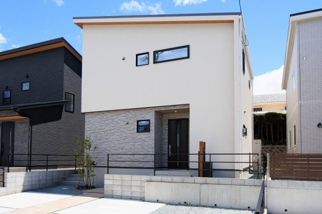 仲介手数料不要　大英産業アーキデイズ東区小山2丁目１号地【託麻東小・二岡中】の外観|おしゃれな外観です