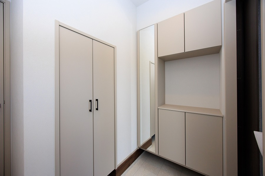 仲介手数料不要　大英産業アーキデイズ東区小山2丁目１号地【託麻東小・二岡中】の玄関