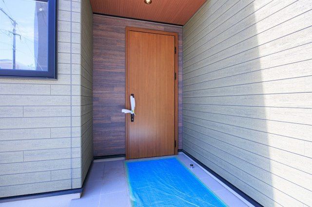 仲介手数料不要　大英産業東区戸島７丁目２号地【長嶺小・長嶺中】の玄関