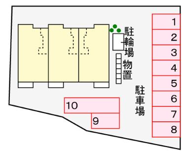 ブリーズ・ハウスの区画図