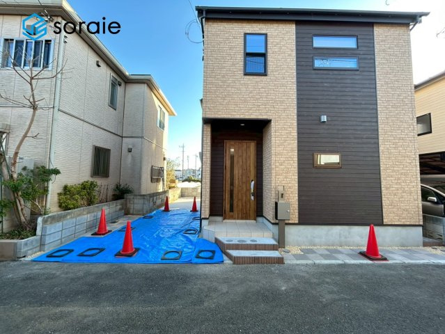 所沢市所沢新町　新築戸建の外観|1月16日撮影