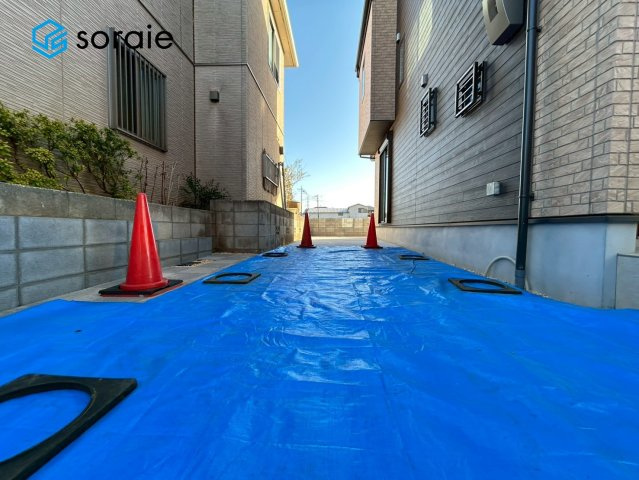 所沢市所沢新町　新築戸建の駐車場|1月16日撮影