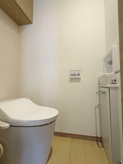 プラティーク桜新町　礼金0　角部屋　高層階　防犯設備充実のトイレ