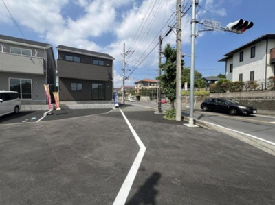 【前面道路含む現地写真】 | 海老名市国分寺台第16 新築戸建 全2棟