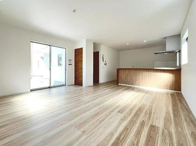 【未入居】川越市今成１期 3号棟の居間・リビング|19.5帖LDKです☆広々しております！