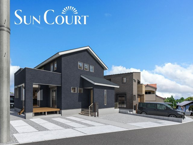 仲介手数料不要　大英産業サンコート東区平山町号地【託麻北小・東部中】の外観パース