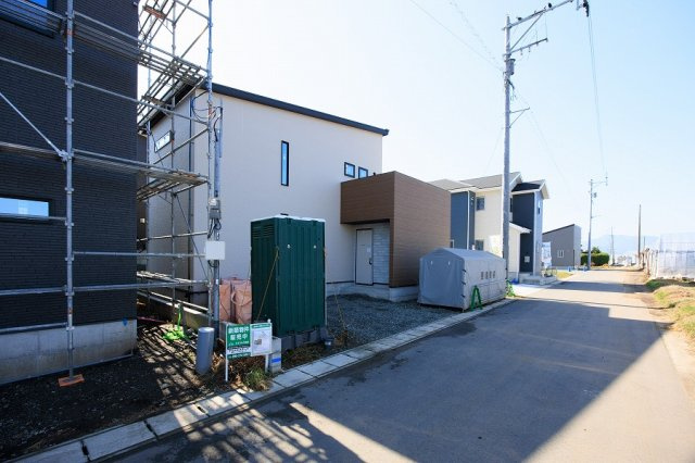 仲介手数料不要　大英産業アーキデイズ北区梶尾町2号地【北部東小・北部北部の前面道路含む現地写真