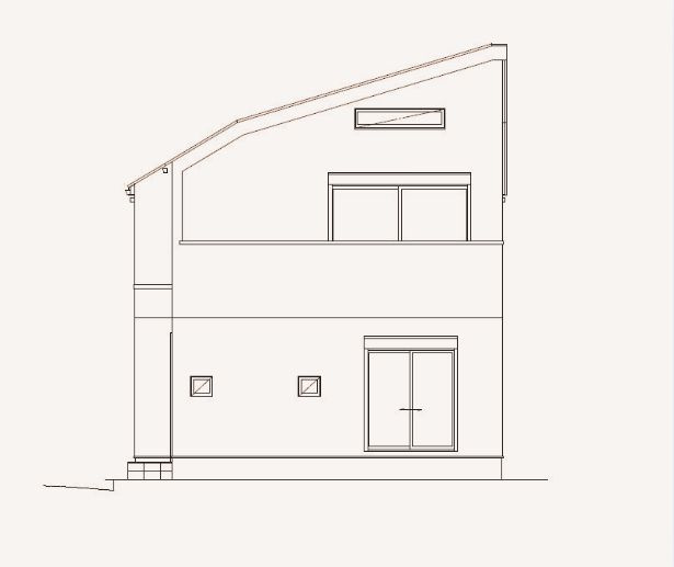 【外観パース】 | ～インフィーア Vol. 72　練馬区西大泉６丁目　ブランド新築戸建て～ | 窓位置や開放的なエクステリアも含めた美しいトータルパッケージ
