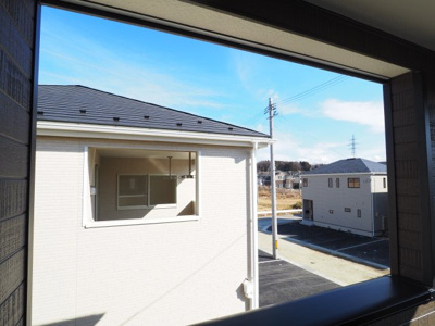 【展望】 | Cradle garden　二本松市油井第５　３号棟 | ★内覧予約でブランド米2kg★