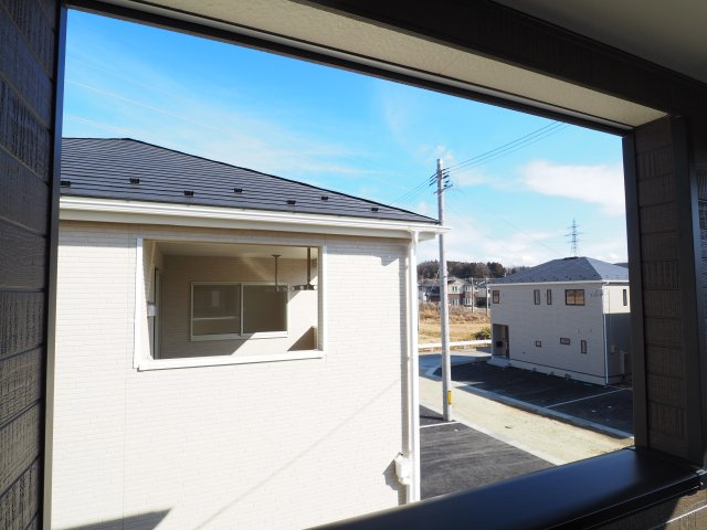 【展望】 | Cradle garden　二本松市油井第５　３号棟 | ★内覧予約でブランド米2kg★