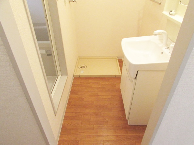 サカセ川ハイツBの玄関