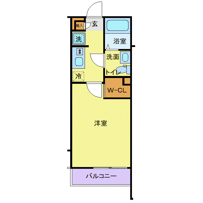 ラフィーナー松戸の間取り