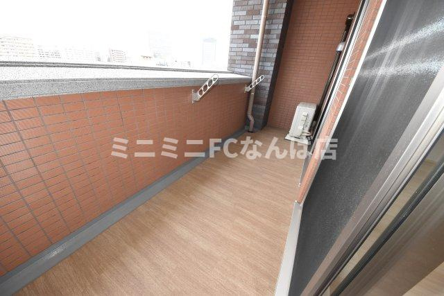 プレジオ難波ユーロのバルコニー