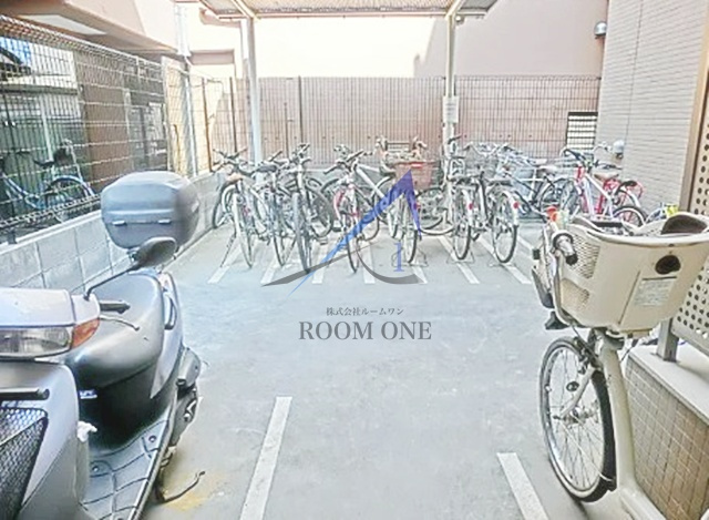 ボヌール尾久橋通りのその他共用部分|駐輪場です。