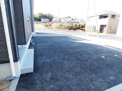 【駐車場】 | Cradle garden　二本松市油井第５　５号棟 | ★内覧予約でブランド米2kg★