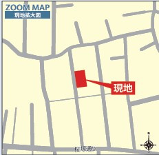 【地図】 | 秦野市ひばりヶ丘　全2棟　小田急線「秦野駅」徒歩18分