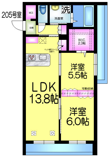 Ｋａｓｈｉｗａ　Ｐｌａｃｅの間取り|★間取り★