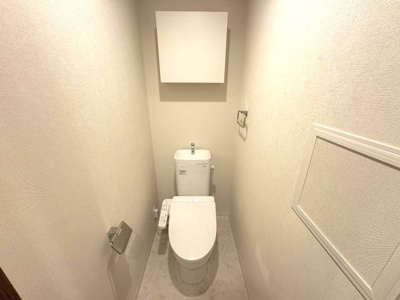 【トイレ】 | スターズスクエア浦和美園 | 落ち着いた色調のトイレです