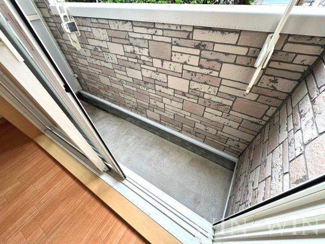 ヒールコートGOTOのバルコニー