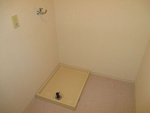 シティコートフドウ中山の設備|室内洗濯機置き場　※前回募集時2018年12月撮影