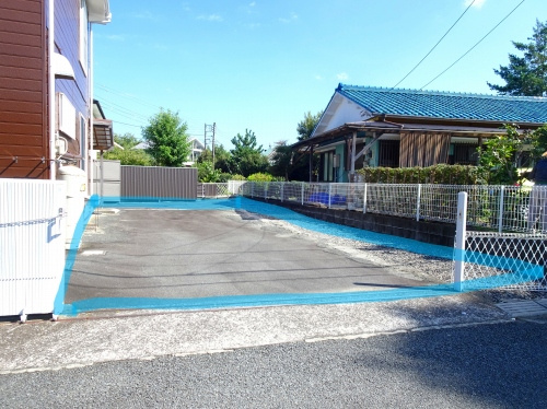 伊東市　城ケ崎木村分譲地の駐車場|駐車スペース