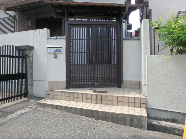 川面３丁目土地の前面道路含む現地写真