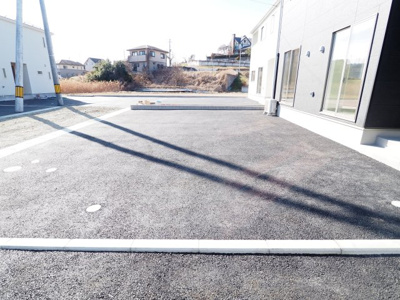 【駐車場】 | Cradle garden　二本松市油井第５　８号棟 | ★内覧予約でブランド米2kg★