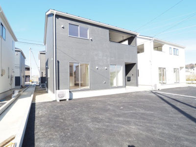【外観】 | Cradle garden　二本松市油井第５　８号棟 | ★内覧予約でブランド米2kg★