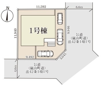 【区画図】 | Livele Garden.S嵐山町志賀第2　新築住宅