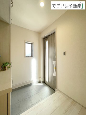 【玄関】 | Livele Garden.S嵐山町志賀第2　新築住宅 | 現地(2026年2月撮影)