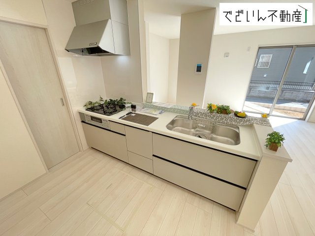 【キッチン】 | Livele Garden.S嵐山町志賀第2　新築住宅 | 現地(2026年2月撮影)
