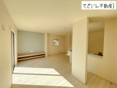 【居間・リビング】 | Livele Garden.S嵐山町志賀第2　新築住宅 | 現地(2026年2月撮影)