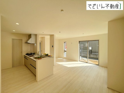 【居間・リビング】 | Livele Garden.S嵐山町志賀第2　新築住宅 | 現地(2026年2月撮影)