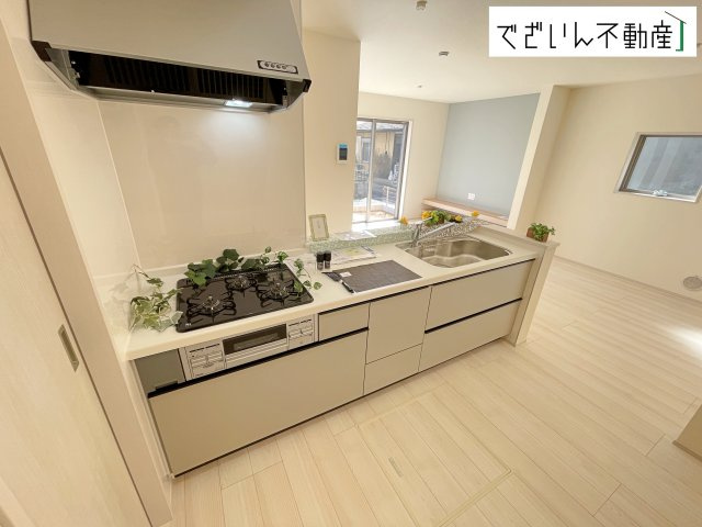【キッチン】 | Livele Garden.S嵐山町志賀第2　新築住宅 | 現地(2026年2月撮影)