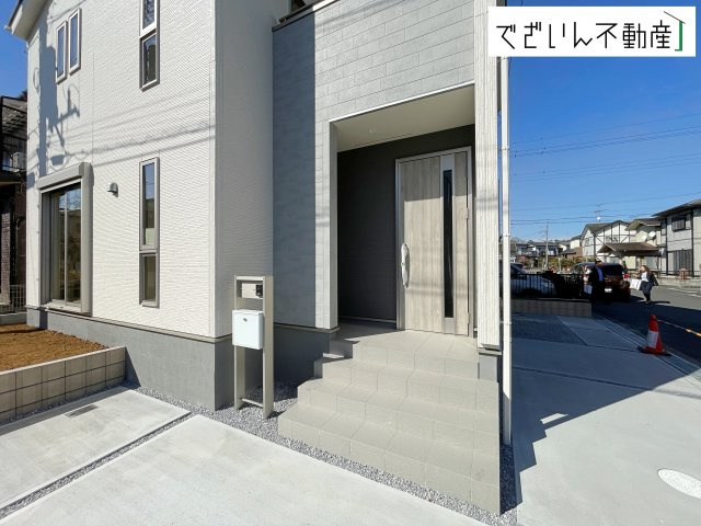 【玄関】 | Livele Garden.S嵐山町志賀第2　新築住宅 | 現地(2026年2月撮影)