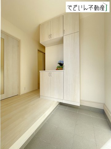 【玄関】 | Livele Garden.S嵐山町志賀第2　新築住宅 | 現地(2026年2月撮影)