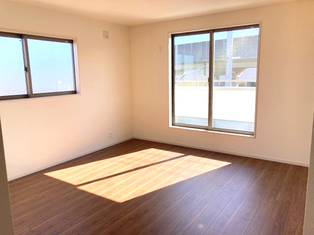 第1沼田市材木町　新築戸建　1号棟の洋室|2階洋室1です