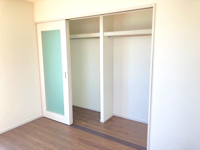 第1沼田市材木町　新築戸建　1号棟の収納|2階洋室1収納です